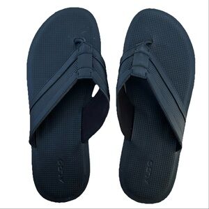 Aldo Men’s Sandals Flip Flops Thong Black Size 12 EUC Beach Pool Vacation Summer